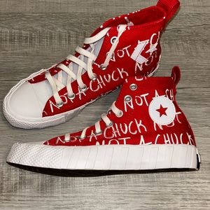 Red Converse Sneakers